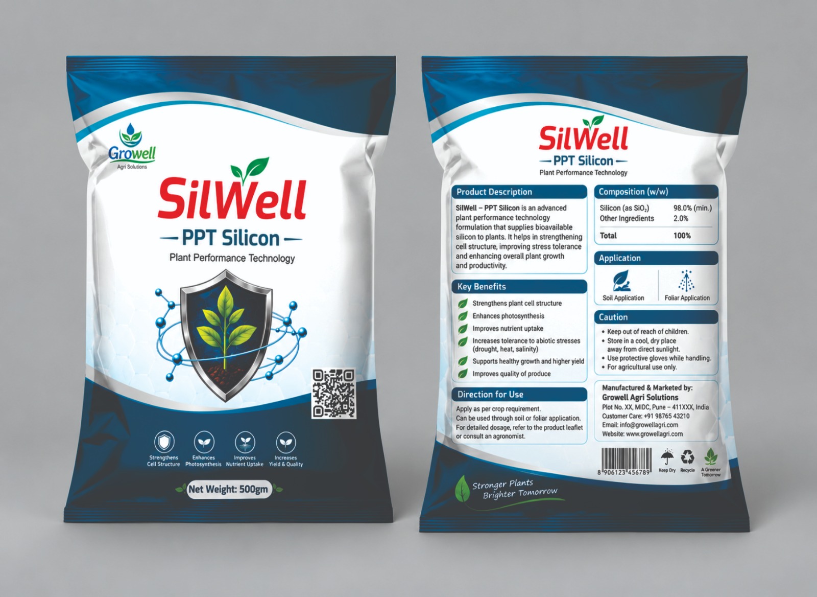 Plant Health & Soil Conditioner Bag Packaging