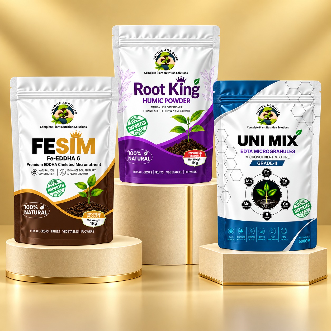 Premium Agrochem Product Label & Bag Design