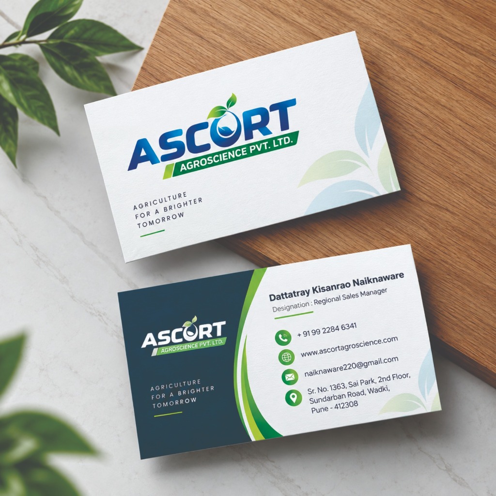 Ascort Agroscience — Brand Stationery & Business Cards